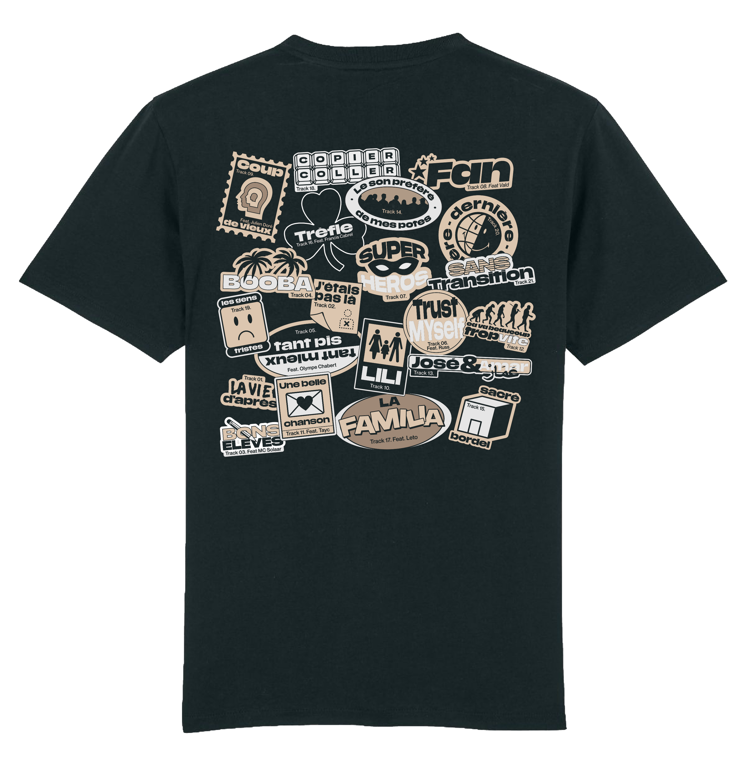 T-shirt Tracklist