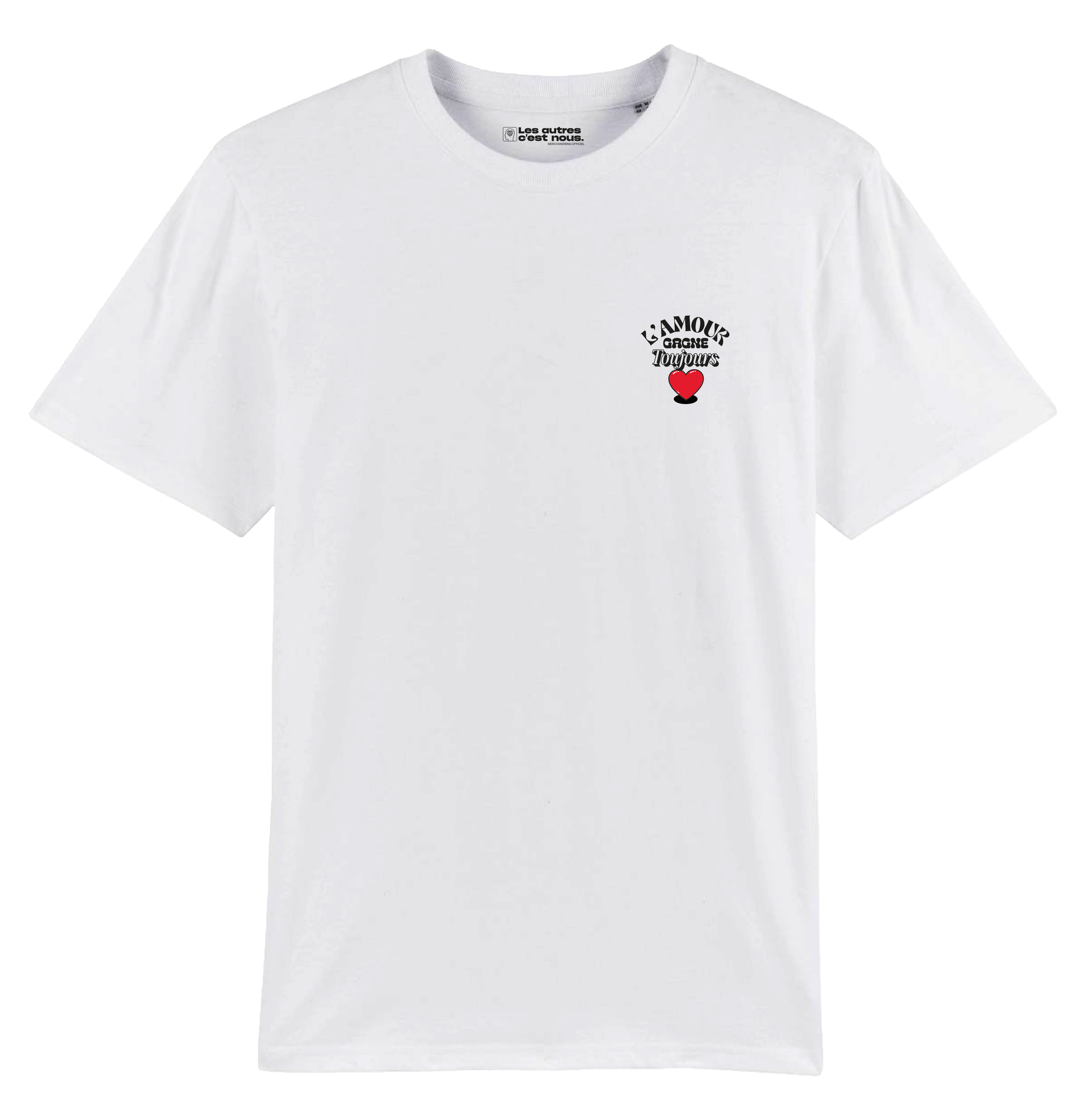 T-shirt L'amour gagne toujours